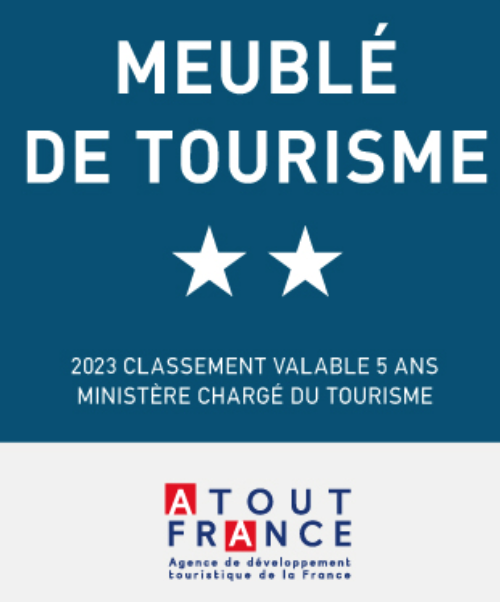 Meublé de tourisme 2 étoiles